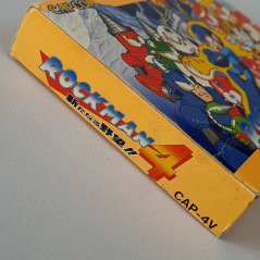 Rockman 4 Famicom FC Japan Ver. Megaman Action Capcom 1991 Nintendo CAP-5V Mega Man