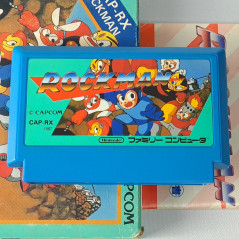 Rockman Famicom FC Japan Ver. Megaman Action Capcom Nintendo CAP-RX Mega Man