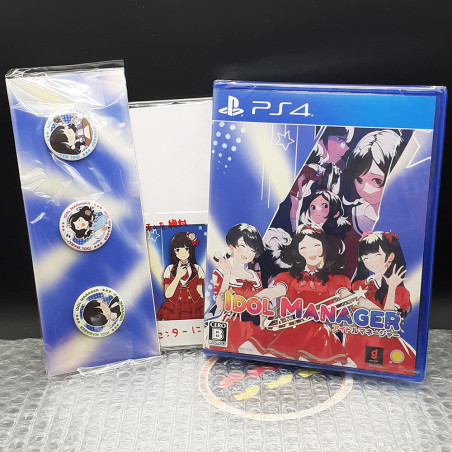 Idol Manager +Bonus PS4 Japan Game in ENGLISH Neuf/NewSealed