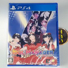 Idol Manager PS4 Japan Game in ENGLISH Neuf/NewSealed