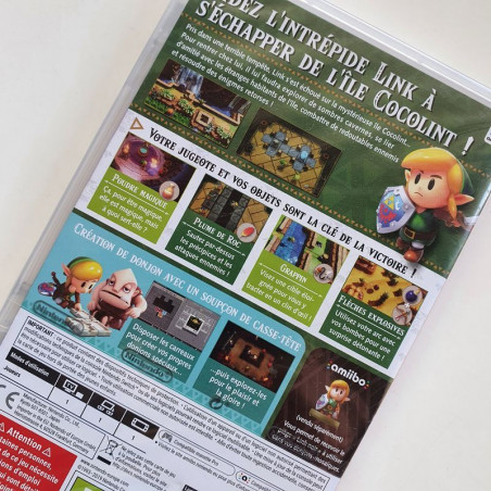 The Legend of Zelda: Link's Awakening Abimé sur la tranche Nintendo Switch FR NEW Nintendo Action RPG