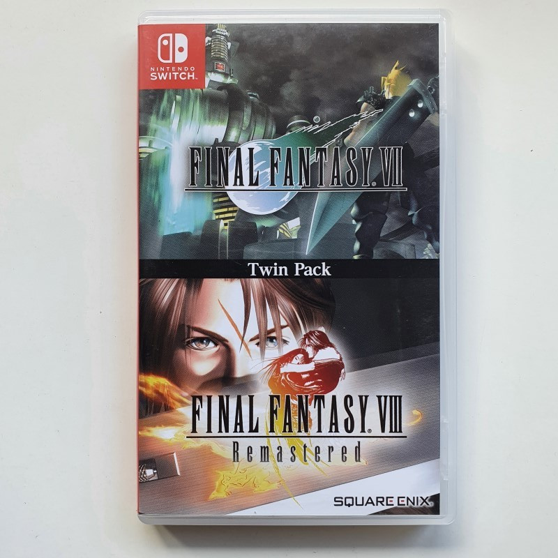 Final Fantasy VII / VIII Twin Pack Nintendo Switch Asian avec English Cover and texte en Francais ver. USED Square Enix RPG