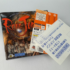 Rune Jade + Spin.&Reg.Card Sega Dreamcast Japan Hudson Rpg 2000