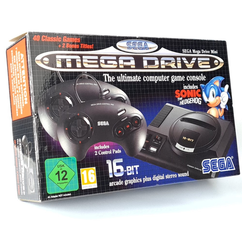 Console Sega Mega Drive Mini Euro Edition (42 Megadrive Games Included)
