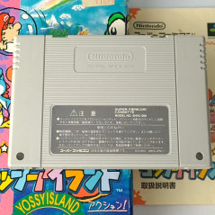 Super Mario Yoshi Island (+Bonus Card) Super Famicom Nintendo SFC Snes Japan Game Platform Action 1995