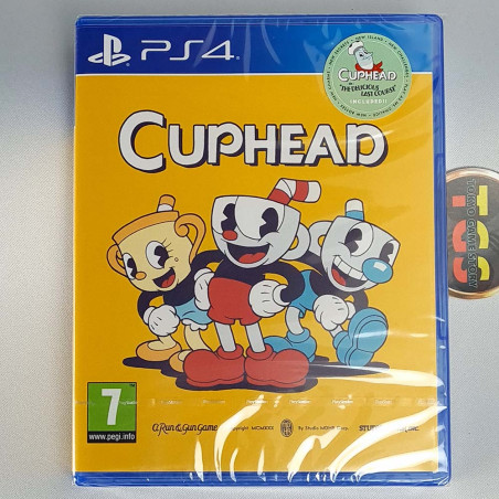 Cuphead PS4 jeu + bonus FR Physical Game In EN-FR-DE-ES-IT-JA-PT NEW Studio MDHR Run&Gun