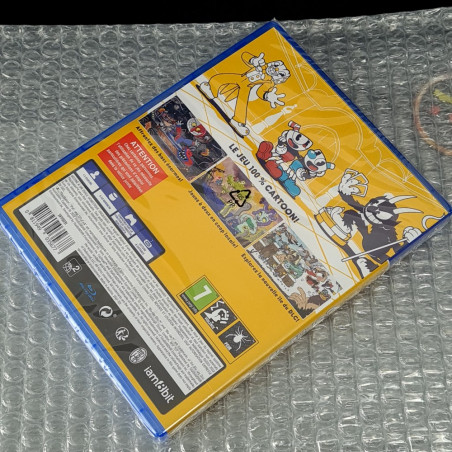 Cuphead +Bonus PS4 FR Game In EN-FR-DE-ES-IT-JA-PT-CH NEW Studio MDHR Run&Gun