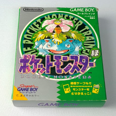 Pocket Monsters Pokemon Midori Green Vert Nintendo Game Boy Japan Game RPG game Freak 1995DMG-OP-APBJ Gameboy
