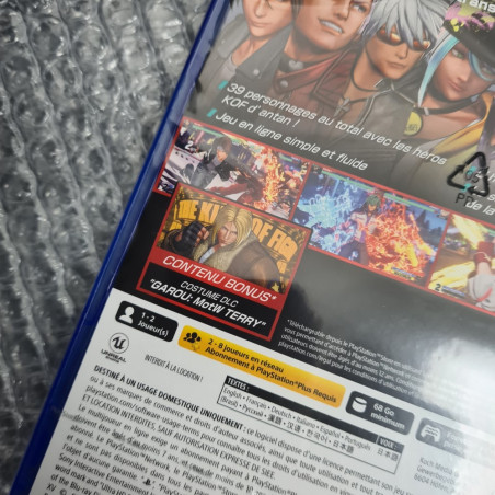 The King Of Fighters XV +Bonus PS5 jeu FR Game In EN-FR-DE-ES-IT-PT SNK Fighting