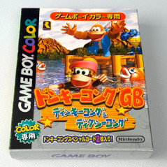Donkey Kong GB Diddy & Dixie + Cards TBE Game Boy Color GBC Japan Platform 2000 Nintendo