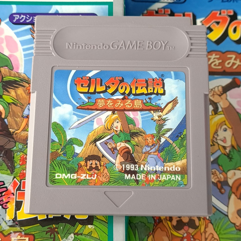 Legend of Zelda Link's Awakening Yume Miru Shima Game Boy Japan Gameboy ...