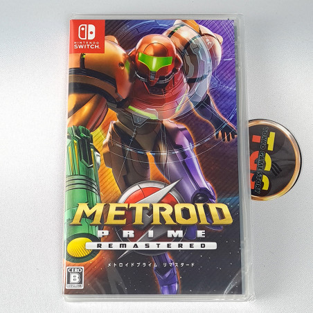 Metroid Prime Remastered Switch Japan Game In EN-FR-DE-ES-IT-KR-JP-CH NEW