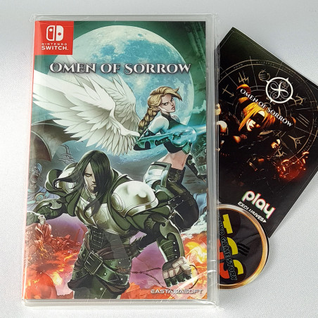 Omen of Sorrow +Sticker SWITCH Game In EN-FR-DE-ES-IT-PT NEW EastAsiaSoft Fighting