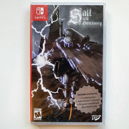 Salt and Sanctuary Nintendo Switch US vers. NEW Leadman Platform Action