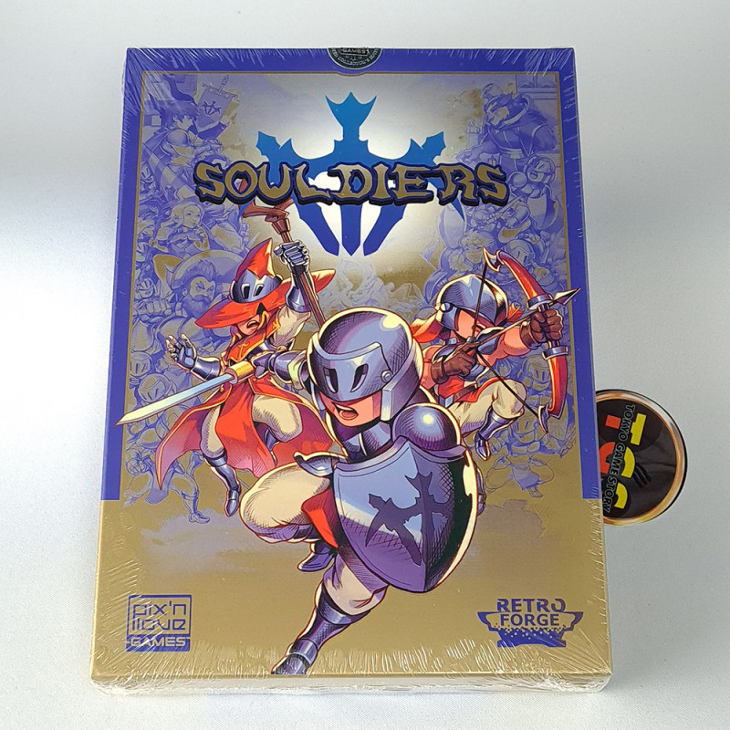 Souldiers Pix'n Love Collector's Edition Switch Euro Game In EN-FR-DE-ES-PT NEW Metroidvania