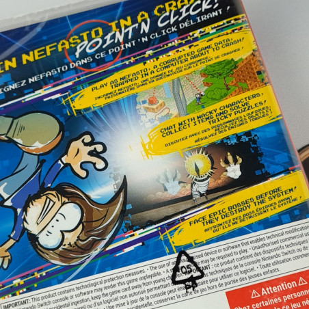 Nefasto's Misadventure Switch Euro Pix'n Love Physical Game In EN-FR NEW