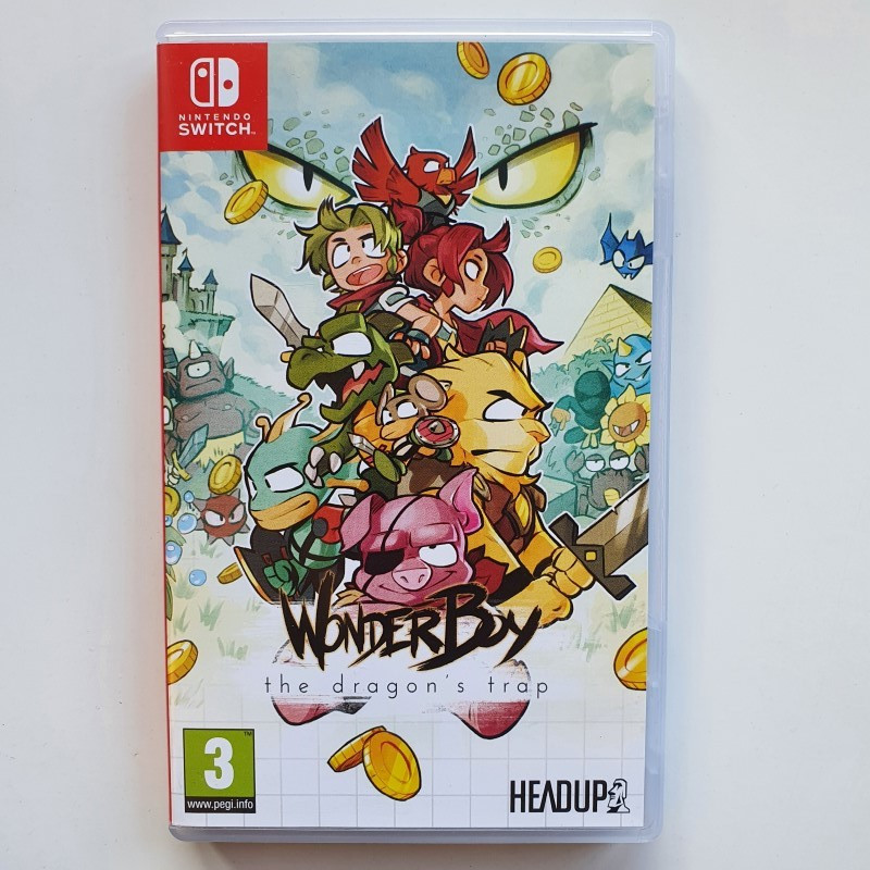 Wonder Boy : The Dragon's Trap with Goodies Nintendo Switch FR vers. USED Dotemu Action Plateform
