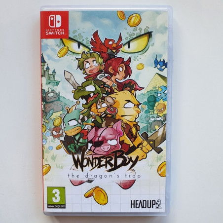 Wonder Boy : The Dragon's Trap with Goodies Nintendo Switch FR vers. USED Dotemu Action Plateform