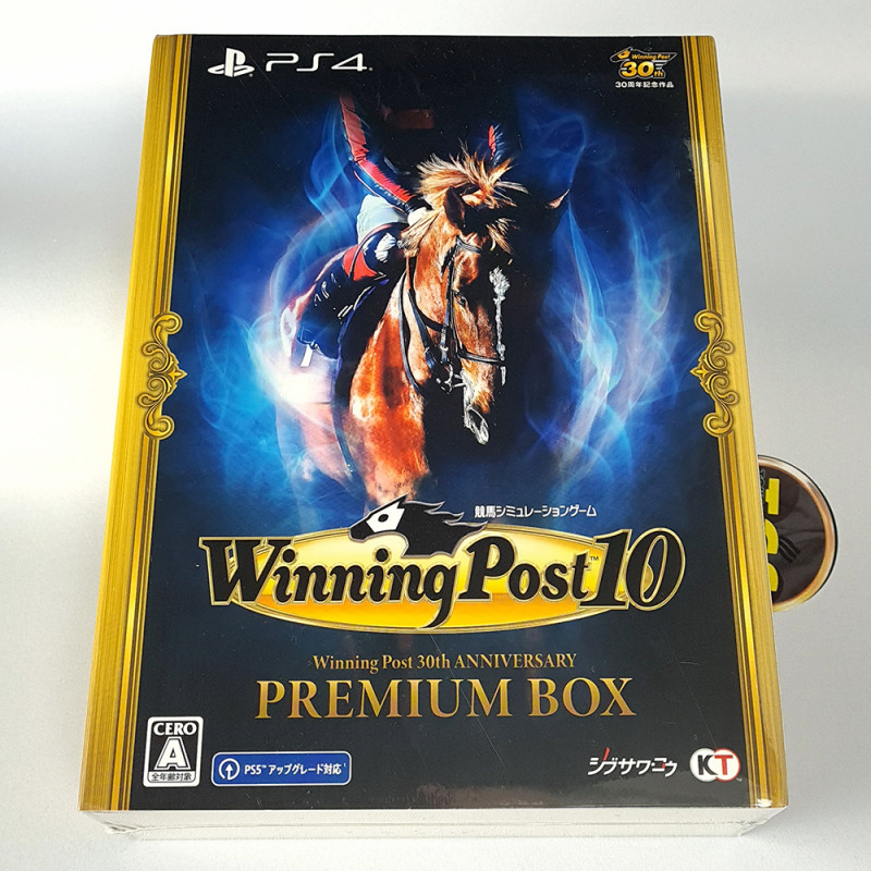 Winning Post 10 Premium Box PS4 Japan Game NEW Horses Racing Simulation Koei Tecmo