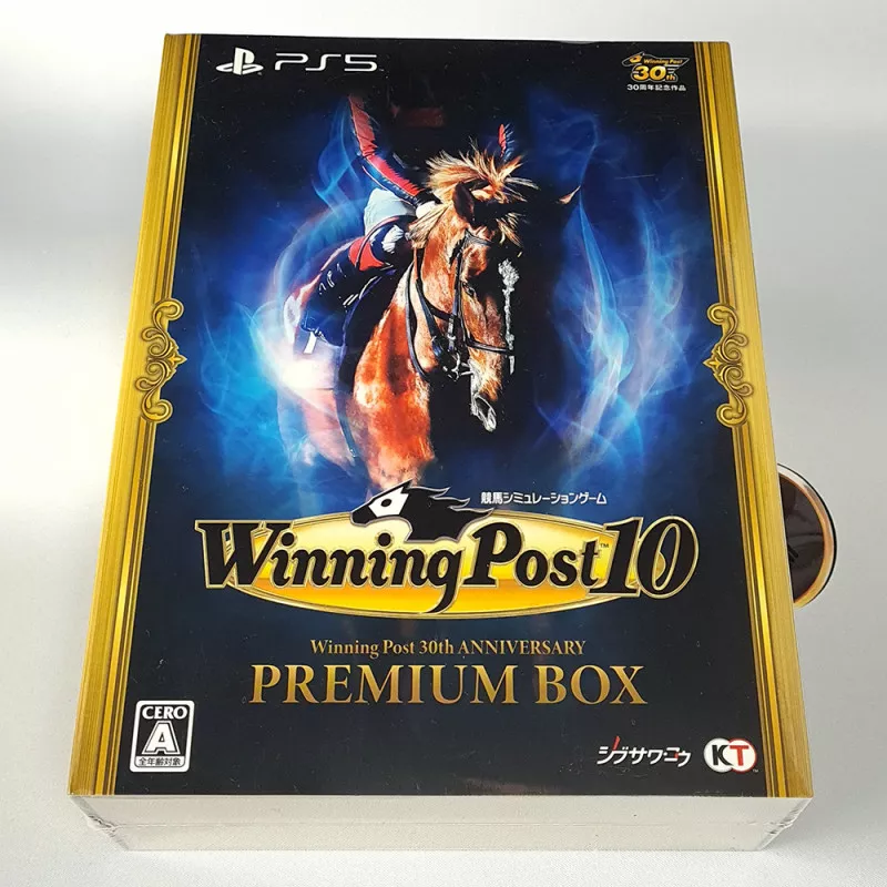 Winning Post 10 Premium Box PS5 Japan Game NEW Horses Racing Simulation ...