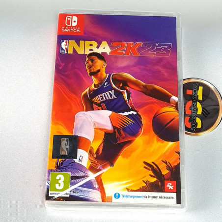 NBA 2K23 Switch EU/FR Game in EN-DE-ES-FR-IT-JP-KR NEW Sport 2K Games