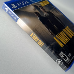 A Way Out PS4 USA Game In EN-FR-DE-ES-IT-PT NEW Sealed Coop Action Adventure EA