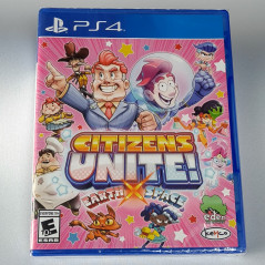 CITIZENS UNITE!: EARTH X SPACE PS4 Limited Run Game in EN-FR-DE-ES-IT-JP NEW Strategy RPG Kemco