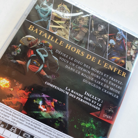 Hades Nintendo Switch FR vers. NEW Supergiant Games Aventure, RPG, Action