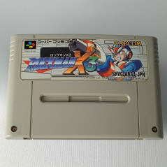 ROCKMAN X3 (Cardridge Only) Super Famicom Japan Nintendo SFC Megaman Mega Man Capcom 1995 SHVC-AR3J