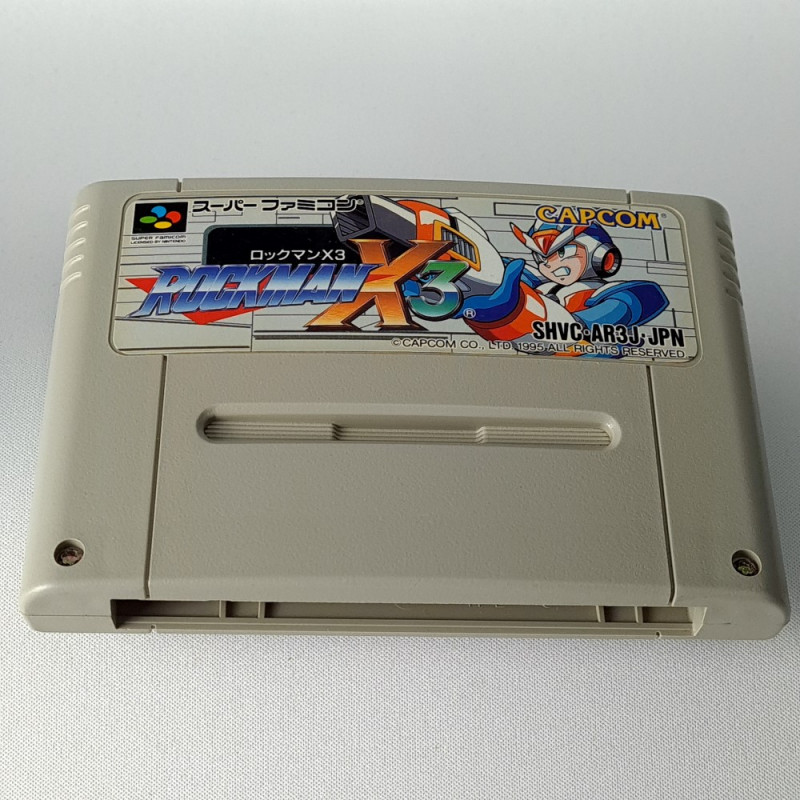 ROCKMAN X3 (Cardridge Only) Super Famicom Japan Nintendo SFC Megaman ...