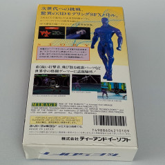 Rise of the Robots + Reg. Super Famicom Japan Game Nintendo SFC T&E Soft Fighting 1994