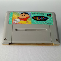 Crayon Shin-Chan: Arashi Wo Yobu (Cartridge Only) Super Famicom Japan Nintendo SFC Bandai Adventure 1993