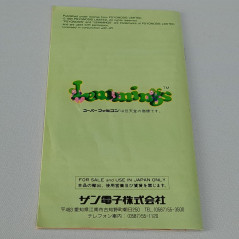 Lemmings Super Famicom Japan Nintendo SFC Sunsoft Reflexion 1991