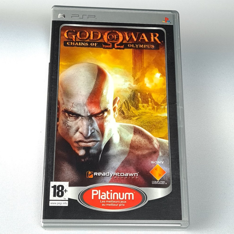 God of War: Chains of Olympus PSP Box Art Cover by Reed