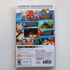 Monster Boy and the Cursed Kingdom with booklet and sticker Nintendo Switch US vers. USED Platform Action Aventure FDG