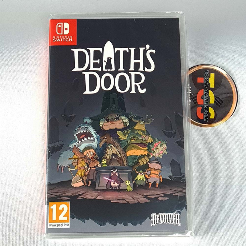 Death's Door Switch EU/FR Physical Game In EN-FR-DE-ES-IT-PT-JP NEW Action Adventure Devolver
