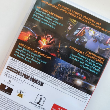 Ghostbusters the Video Game Remastered Nintendo Switch FR vers. USED Mad Dog Action Aventure