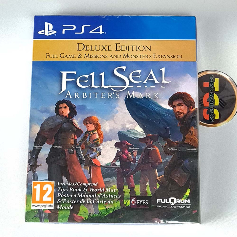 Fell Seal Arbiter's Mark Deluxe Edition PS4 EU Game In EN-FR-DE-ES NEW T-RPG
