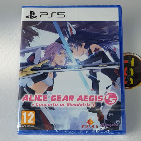Alice Gear Aegis CS Concerto Of Simulatrix PS5 EU Game NEW Arena 3D Battle Pqube
