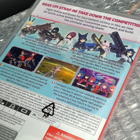 Alice Gear Aegis CS Concerto Of Simulatrix Switch EU Game NEW Arena 3D Battle Pqube