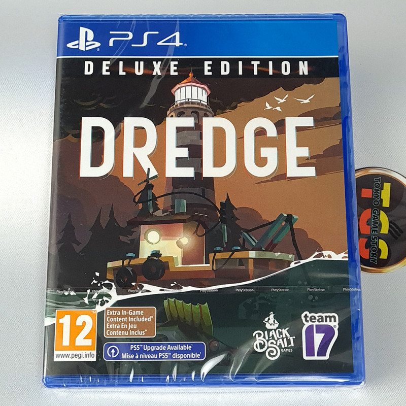 Dredge Deluxe Edition (OST+Artbook+Poster...) PS4 EU Game In EN-FR-DE-ES-IT NEW Adventure RPG Team 17
