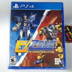 EXZEUS: THE COMPLETE COLLECTION (I+II) PS4 Limited Run LRG Game Arcade Action NEW MECHAS