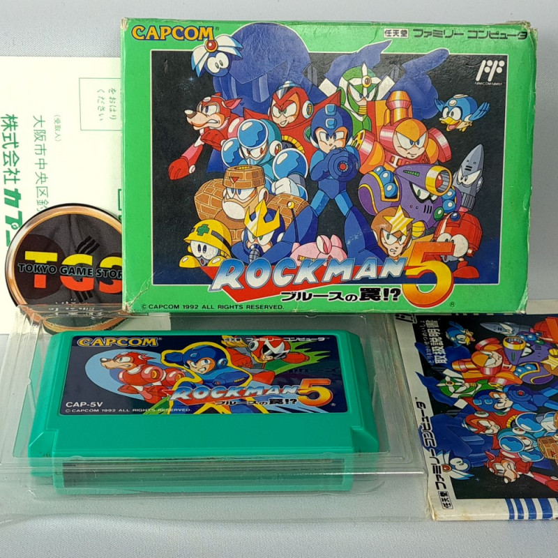 ロックマン5 ブルースの罠 Famicom FC Japan Ver. Megaman Action