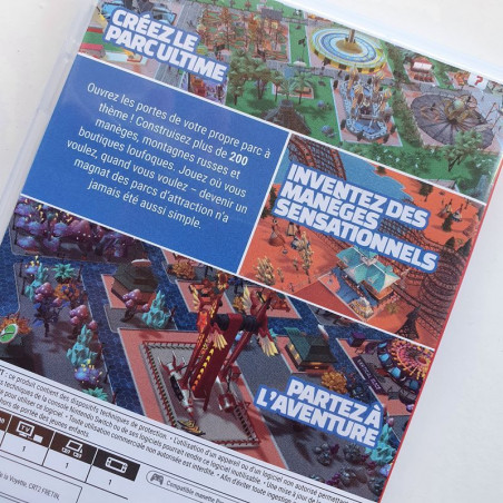 Roller Coaster Tycoon Adventures Nintendo Switch FR vers. USED Atari Gestion Simulation