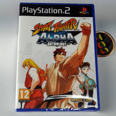 Street Fighter Alpha Anthology SONY PS2 PAL-UK NEW Capcom Vs Fighting Zero