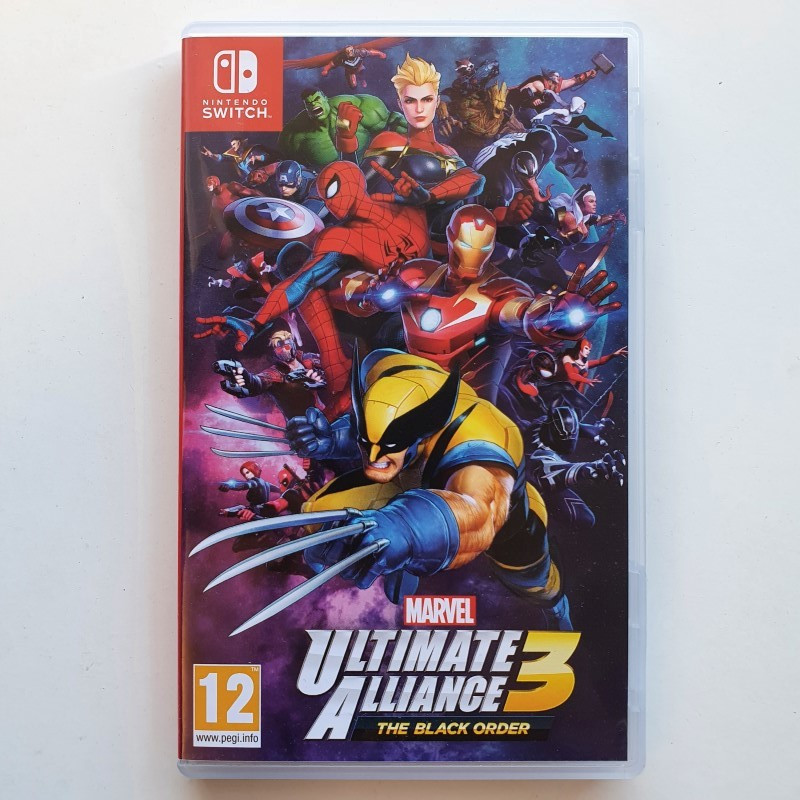 Marvel Ultimate Alliance 3 the Black Order Nintendo Switch FR vers. USED Nintendo Action Aventure