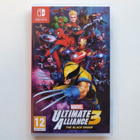 Marvel Ultimate Alliance 3 the Black Order Nintendo Switch FR vers. USED Nintendo Action Aventure