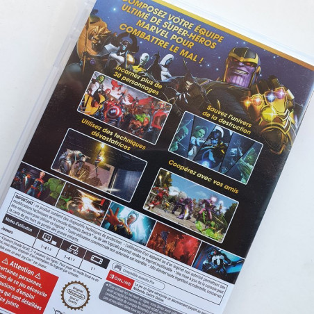 Marvel Ultimate Alliance 3 the Black Order Nintendo Switch FR vers. USED Nintendo Action Aventure