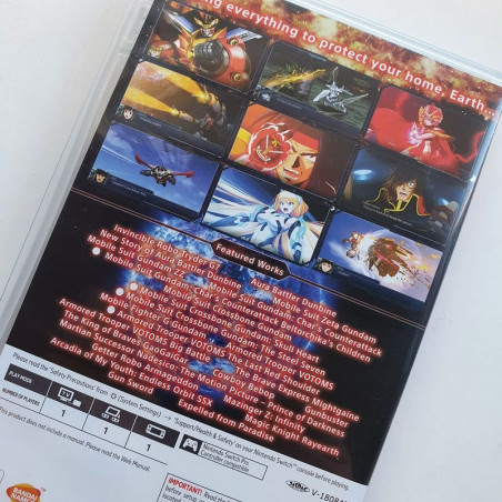 Super Robot Wars T English Cover Nintendo Switch Asian with English Subtitle vers. USED Bandai Namco Tactical RPG