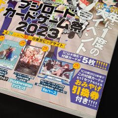 BushiRoad [May 2023] Kadokawa Japanese Magazine (Comic TGC) NEW  +5BonusCards